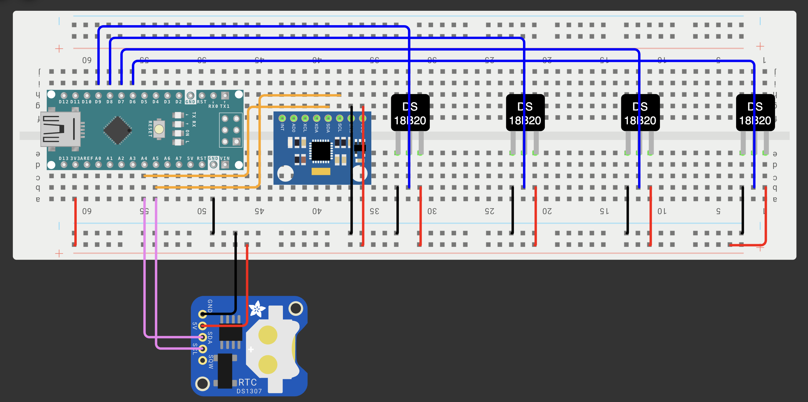 Telemetry system wiring diagram